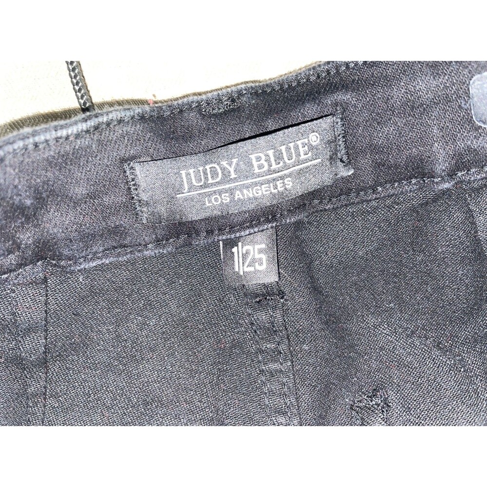 Judy Blue Jeans Women’s Everyday Jogger High Rise Straight Fit Black Denim 1/25 - Picture 8 of 9